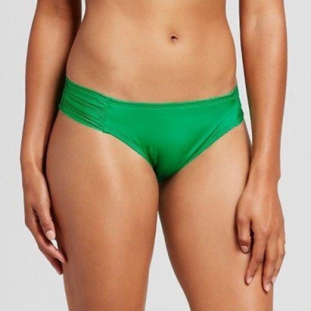 New Mossimo Swim Leafy Green Bikini Bottom